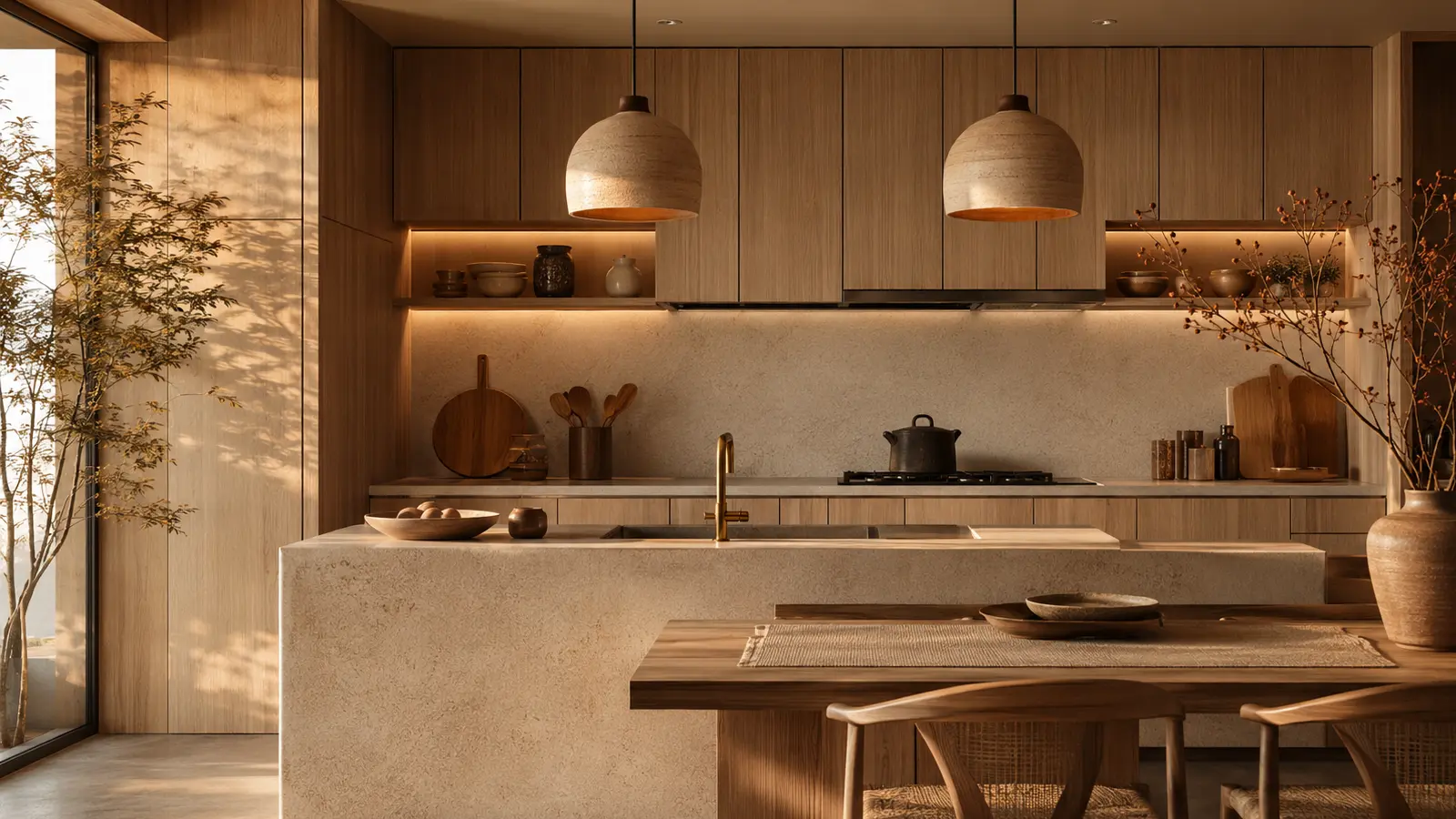 Minimalist Craft Kitchen